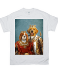'King And Queen' Personalized 2 Pet T-Shirt