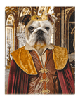 'The Prince' Personalized Pet Standing Canvas