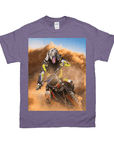 'The Motocross Rider' Personalized Pet T-Shirt