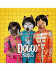 'The Doggo Beatles' Personalized 3 Pet Puzzle