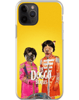 'The Doggo Beatles' Personalized 2 Pet Phone Case