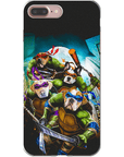 'Teenage Mutant Ninja Doggos' Personalized 4 Pet Phone Case
