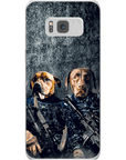 'The Navy Veterans' Personalized 2 Pet Phone Case