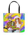 'The Fresh Pooch' Personalized 2 Pet Tote Bag