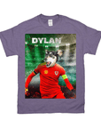 'Wales Doggos Soccer' Personalized Pet T-Shirt