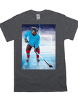 'The Hockey Player' Personalized Pet T-Shirt