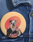 Memoirs of Doggeisha Custom Pin