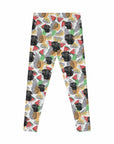 Custom Leggings (Fruity White: 1-4 Pets)