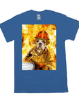 'The Firefighter' Personalized Pet T-Shirt