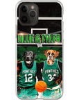 'Boston Walkies' Personalized 2 Pet Phone Case