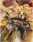 'Dogati Rider' Personalized Pet Puzzle