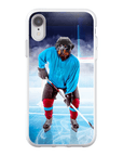'The Hockey Player' Personalized Phone Case
