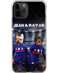 'France Doggos' Personalized 2 Pet Phone Case