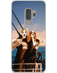 'Titanic Doggos' Personalized 2 Pet Phone Case