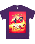 'Paw Watch' Personalized 2 Pet T-Shirt