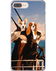 'Titanic Doggos' Personalized 2 Pet Phone Case