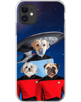 'Doggo-Trek' Personalized 3 Pet Phone Case