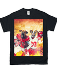 'Kansas City Doggos' Personalized 2 Pet T-Shirt