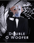 'Double O Woofer' Personalized Pet Puzzle