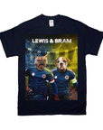 'Scotland Doggos' Personalized 2 Pet T-Shirt