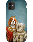 'Queen and Princess' Personalized 2 Pet Phone Case
