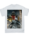 'Bat Dog & Robpaw' Personalized 2 Pet T-Shirt