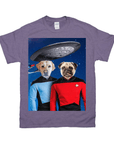 'Doggo-Trek' Personalized 2 Pet T-Shirt
