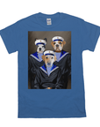 'The Sailors' Personalized 3 Pet T-Shirt