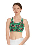Custom Sports Bra (Trident Green: 1-4 Pets)