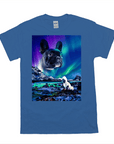 'Majestic Northern Lights' Personalized Pet T-Shirt