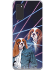 '1980s Lazer Portrait (Female)' Personalized Pet Phone Case