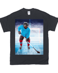 'The Hockey Player' Personalized Pet T-Shirt