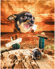 'Mexican Desert' Personalized Pet Puzzle