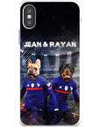 'France Doggos' Personalized 2 Pet Phone Case
