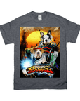 'Street Doggos 2' Personalized 2 Pet T-Shirt