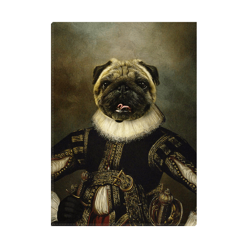 &#39;William Dogspeare&#39; Personalized Pet Standing Canvas