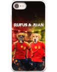 'Spain Doggos' Personalized 2 Pet Phone Case