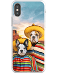 '2 Amigos' Personalized 2 Pet Phone Case