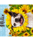 'The Sunflower' Personalized Pet Puzzle