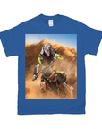 'The Motocross Rider' Personalized Pet T-Shirt
