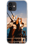'Titanic Doggos' Personalized 2 Pet Phone Case