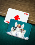 '3 Angels' Personalized 3 Pet Playing Cards