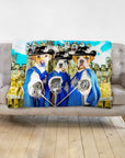 'The 3 Musketeers' Personalized 3 Pet Blanket