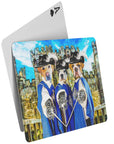 '3 Musketeers' Personalized 3 Pet Playing Cards