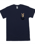Personalizable Doggy Pocket T Shirt