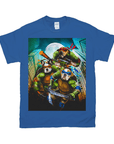 'Teenage Mutant Ninja Doggos' Personalized 3 Pet T-Shirt