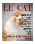 'Le Cat' Personalized Pet Standing Canvas