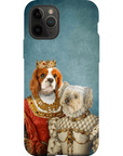 'Queen and Princess' Personalized 2 Pet Phone Case