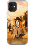 'The Cowgirl' Personalized Phone Case
