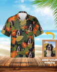 Custom Hawaiian Shirt (Lush Moss: 1-4 Pets)